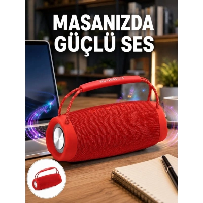 10W Güçlü Stereo Ses Sunan IPX6 Bluetooth Hoparlör Yeni Nesil