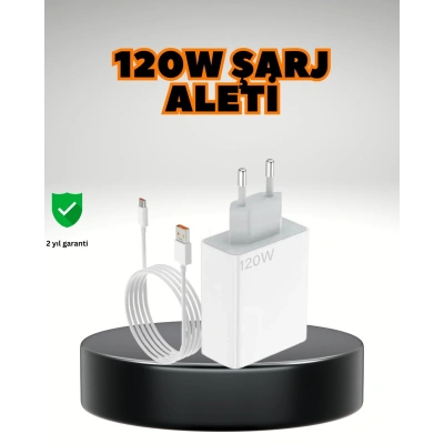 120 Watt Ultra Hızlı Şarj Seti Realme 7 8 9 Pro Uyumlu