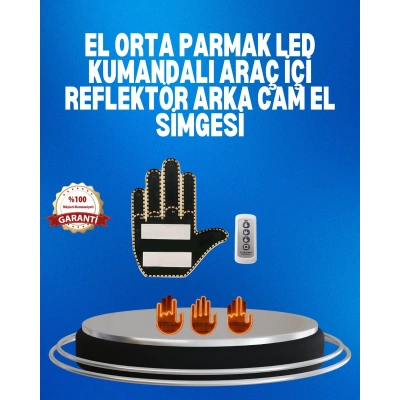 2025 Orijinal LED El Park Uyarı Sistemi Uzaktan Kumandalı