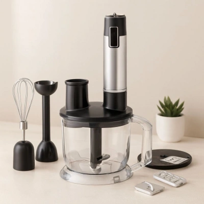 300W Çok Fonksiyonlu Multi Blender Seti - 2L Hazne