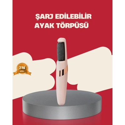 360° Etkili Elektrikli Ayak Bakım Aleti Nasır Giderici