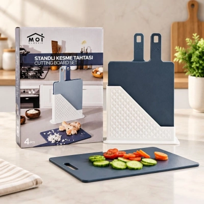 4 Parça Saplı Kesim Panosu