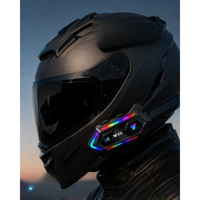 6. Bluetooth 5.3 Kask İçi Intercom Kulaklık IPX6 Suya Dayanıklı Tasarım