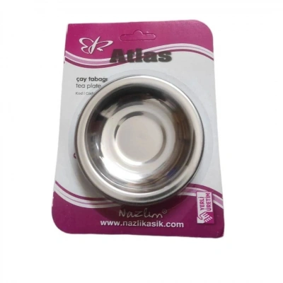 6li Metal Çay Tabağı