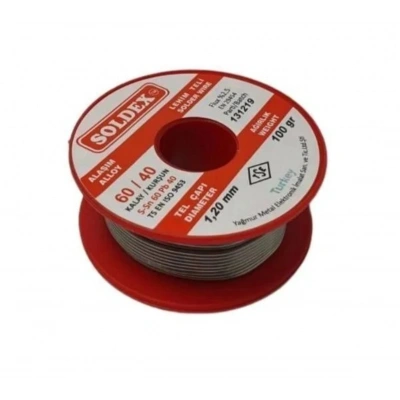60/40 Lehim Teli 100 Gr 1.20 Mm (sn:60 / Pb:40)