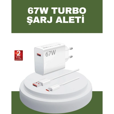 67 Watt Type C Hızlı Şarj Cihazı OnePlus 7 8 9 10 Uyumlu