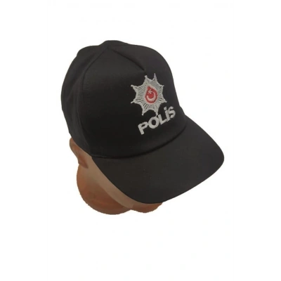HERŞEYTREND Çocuk Askr ve Pols Şapkası (SİYAH)