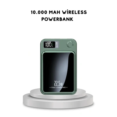 HERŞEYTREND MagSafe Powerbank Kablosuz Şarjlı ve 22.5W Hızlı Şarj Destekli