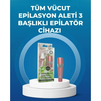 HERŞEYTREND Pembe Epilasyon Cihazı – Acısız Tüy Temizliği