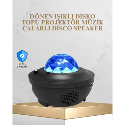 Bluetooth & USB Müzik Çalar Gece Lambası – 50 m² Kapsama, Uzaktan Kumanda