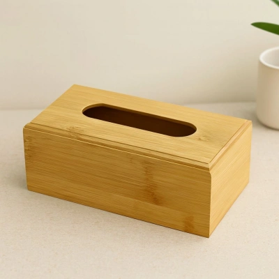 Ahşap Bambu Peçetelik 11.6x22.8 cm