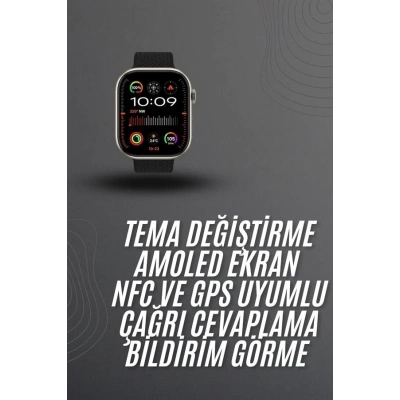 Akıllı saat 2.02 inch Nabız Ölçer Arama Konuşma Müzik Dinleme