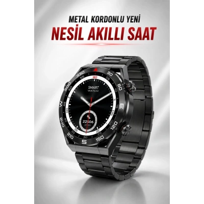 Akıllı Saat Yeni Nesil Bluetooth Bağlantılı Uyku ve Sağlık Takibi NFC ve GPS