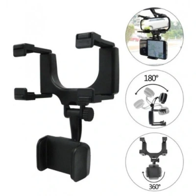HERŞEYTREND Araba Dikiz Aynasına Takılan Telefon Tutucu