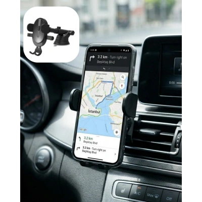 Araç Konsol Telefon Tutucu Ayarlanabilir Telefon Standı