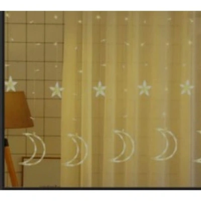 HERŞEYTREND Ay Yıldız Perde Led 3m