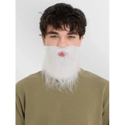HERŞEYTREND Beyaz Kırçıllı Takma Sakal Çocuk Yetişkin