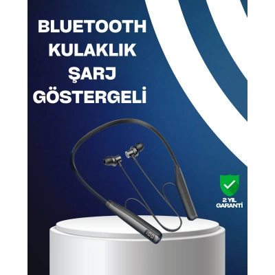 Bluetooth 5.3 Boyun Bantlı Kulaklık – Oyun ve Müzik Modu, SD Kart Desteği