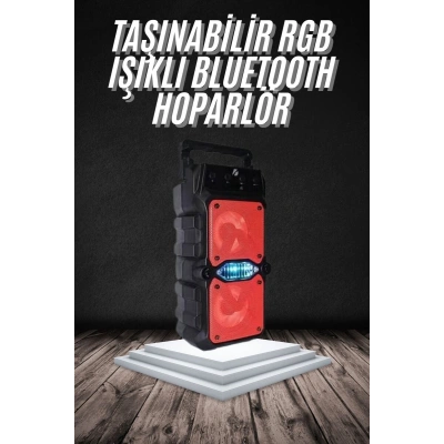 Bluetooth Hoparlör Çift Mikrofonlu Güçlü Ses Kaliteli Kesintisiz Kablosuz