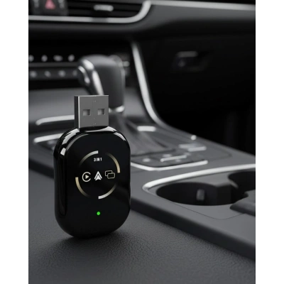 CarPlay Destekli Araçlar İçin Kablosuz Android Auto Dönüştürücü