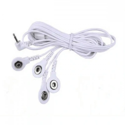 HERŞEYTREND Çıt çıtlı 4 uç lu Tens Kablosu