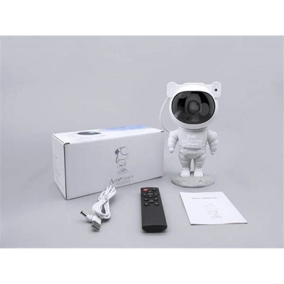 Çocuklara Özel Projeksiyon Astronot Lamba Speaker Sevimli