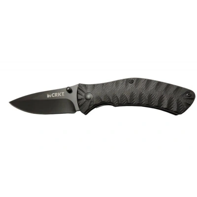 Crkt İncendor 2078 Bk Siyah Kamp Çakı 17,5cm - Manuel, Plastik Sap, Kemerlikli