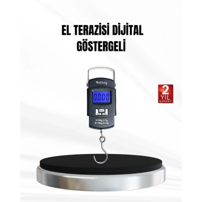 Dijital El Terazisi – Hassas Bavul Tartısı, Gülen Yüz Tasarımlı