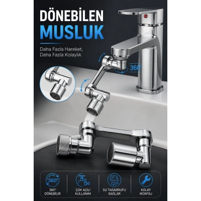 DÖNEBİLEN MUSLUK ÖZEL SU AKIŞ TASARIMI