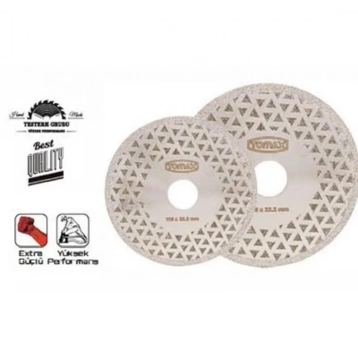 Elektrolize Elmas Kesici Flanşlı Disk - 180 Mm