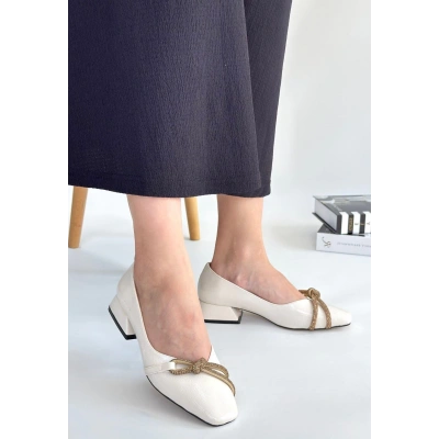 Estay Ten Rugan Topuklu Ayakkabı