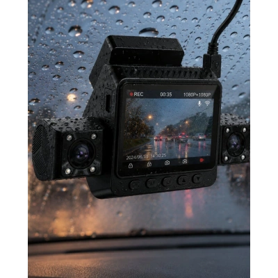 Full HD Araç Kamerası 170 Derece Geniş Açılı Park Modlu Kayıt Cihazı