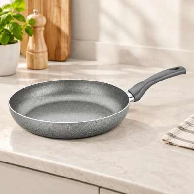 Granit Tava 26 cm Tek Saplı