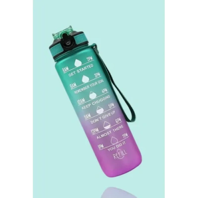 HERŞEYTREND Günlük Motivasyon Su Matarası