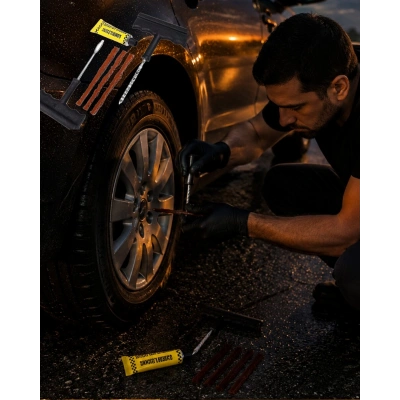 Her Araçta Olması Gereken Pratik ve Güçlü Lastik Tamir Kiti
