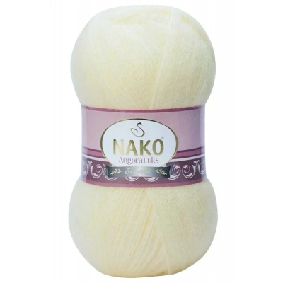 HERŞEYTREND 1 Adet Angora Lüks El Örgü İpi Krem 256