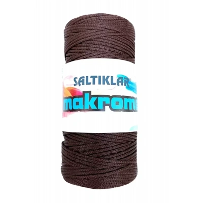 HERŞEYTREND 1 Adet Polyester Makrome İpi 2070 Kahve 100 gr