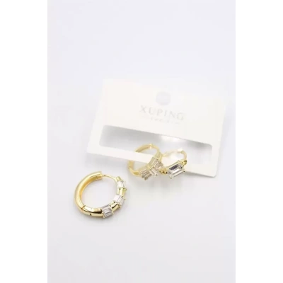 HERŞEYTREND 3lü Xuping Küpe - Altın