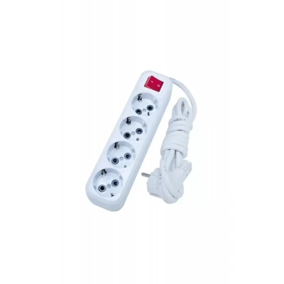 HERŞEYTREND 4 Lü 2 Mt Anahtarlı Grup Priz Royaleks-AST-A402