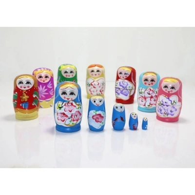 HERŞEYTREND 5Li Ahşap Matruşka