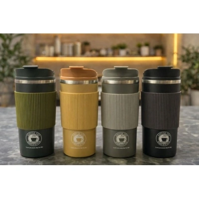 HERŞEYTREND 500 ml Paslanmaz Çelik Termos Mug Bardak