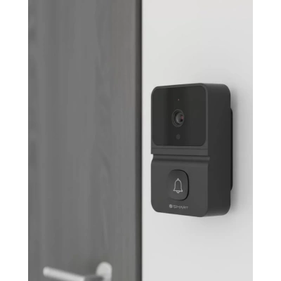 HERŞEYTREND Akıllı Kapı Zili Kamera Gece Görüşlü Çift Yönlü Sesli WiFi