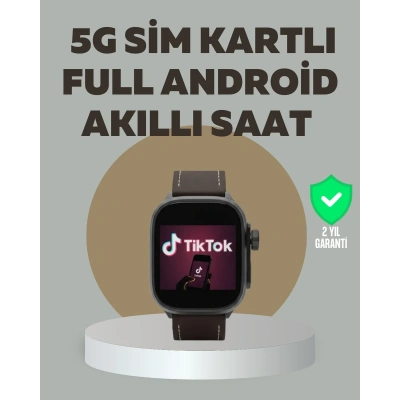 HERŞEYTREND Android Akıllı Saat 5G Destekli Uygulama İndirme