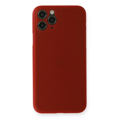 HERŞEYTREND Apple İphone 11 Pro Kılıf Pp Ultra İnce Kapak - Kırmızı