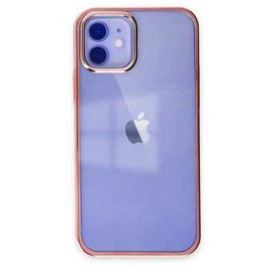 HERŞEYTREND Apple İphone 12 Kılıf Element Silikon - Pembe