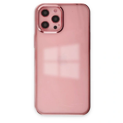 HERŞEYTREND Apple İphone 12 Pro Max Kılıf Element Silikon - Pembe