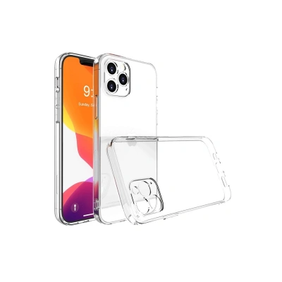 HERŞEYTREND Apple İphone 16 Pro Kılıf Lüx Şeffaf Silikon