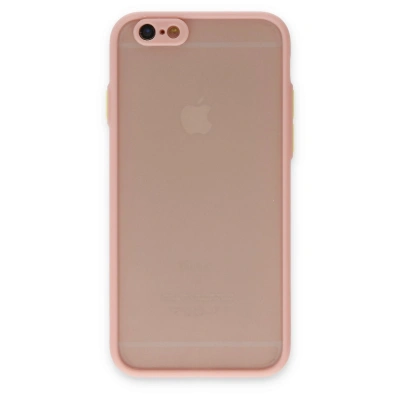 HERŞEYTREND Apple İphone 6 Kılıf Montreal Silikon Kapak - Pembe