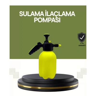 HERŞEYTREND Araç Temizleme Püskürtücü 2L Basınçlı Bakır Nozullu Cila Sprey