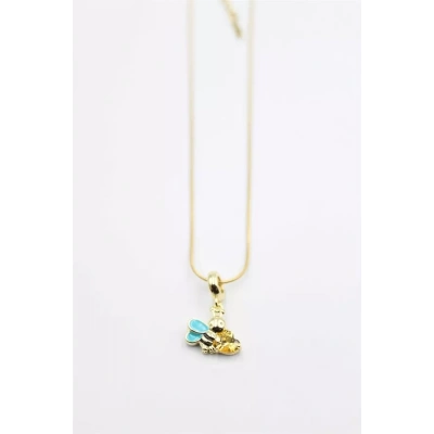 HERŞEYTREND Arı Kolye - Altın